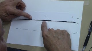 Check a straightedge for straightness: FLIP it the RIGHT way