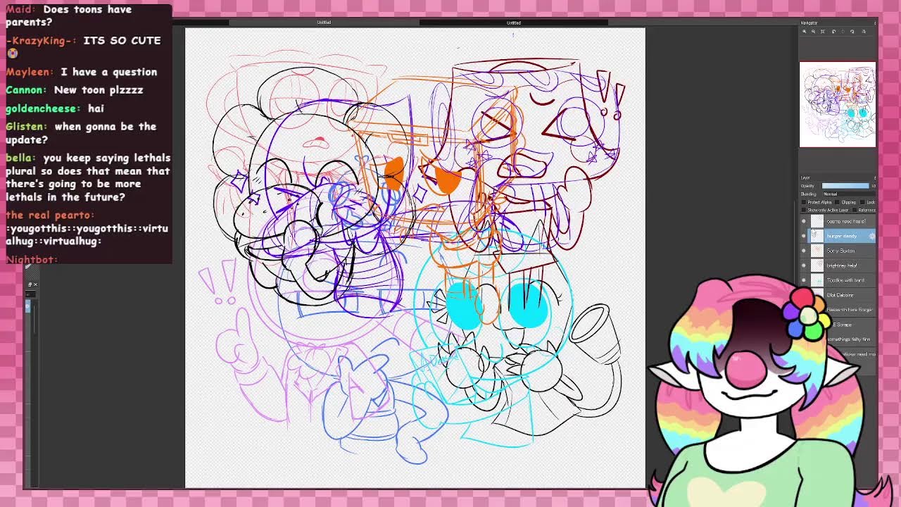 Second Live Stream! Drawing!