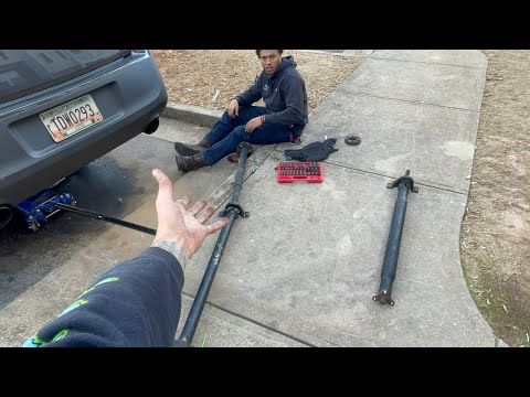 Replacing dawged out drive shaft on Chrysler 300c 💥