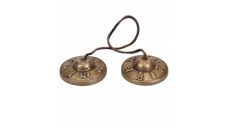 Sacred Space Med Unique Om Mani Padme Hum Tibetan Gong Tingsha Cymbals | SwimOutlet.com
