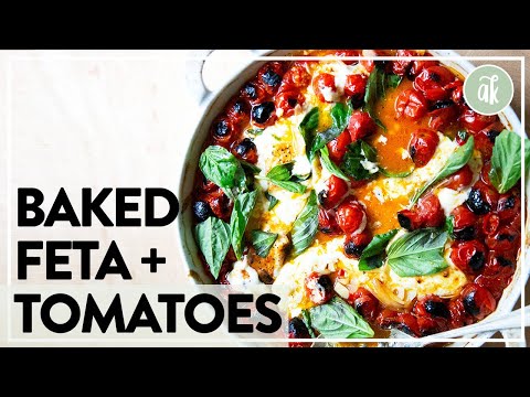 Baked Feta with Tomatoes (The Viral Recipe I'm Only Just Discovering)