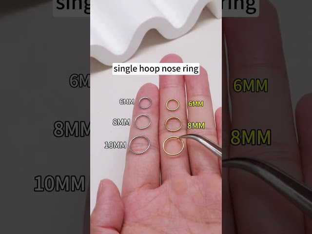 Vídeo relacionado con JYNXOR 10 Pcs Anillo Piercing Nariz aro dorado 20G L Piercing Septum Nostril Quirurgico Delgado Pequeño Anillo Nariz Doble Aro Anillos Piercing Nariz Acero Quirúrgico para Mujer Hombre