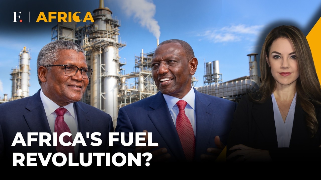 'Powering Africa's Future': Dangote and Ruto Break Ground on Lamu Refinery | Firstpost Africa | N18G