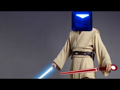 Obi wan vs darth maul... but its in beat saber