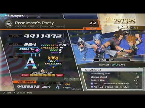 Prankster's Party - Performer Full Combo + All Excellent on Proud - KH Melody of Memory