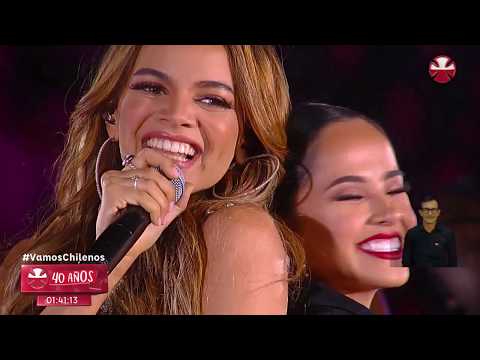 Leslie Grace (ft. Becky G) en Teletón 2018