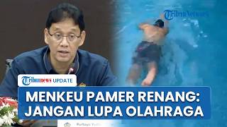 Isu Masuk RS Viral, Menkeu Purbaya Tampil Bugar & Pamer Aktivitas Renang: Jangan Lupa Olahraga