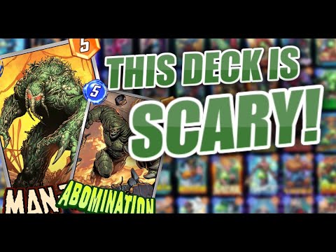DAY 1 MAN-THING DECK IS SCARY GOOD IN MARVEL SNAP!