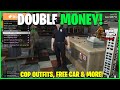 FREE CAR NEW COP OUTFITS DOUBLE MONEY GTA Online Weekly Update