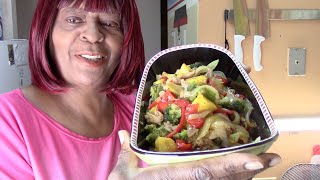 Healthy Sweet Teriyaki Pineapple Chicken Stir Fry