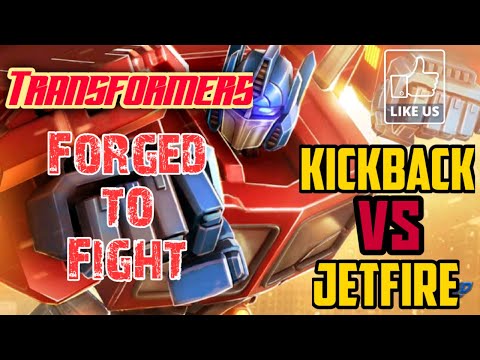 Transformers Gameplay Kickback vs Jetfire Battle
