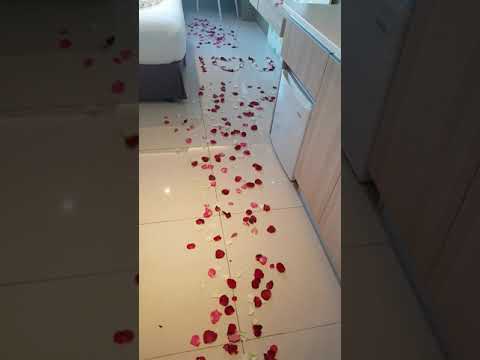 The little surprise for the wifey is ready.  Thanks Hotel 101 for the effort.   #shorts #surprise