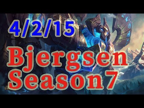 TSM Bjergsen Galio MID vs Ryze Patch 7.17