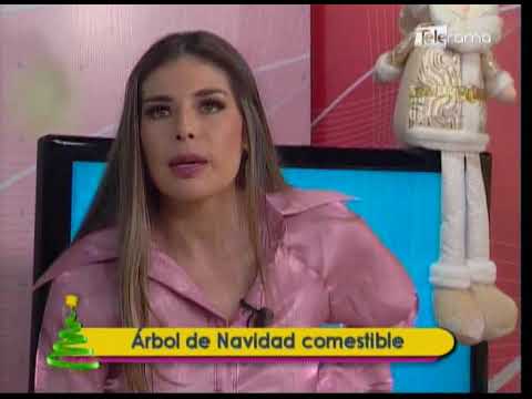 Árbol de Navidad comestible