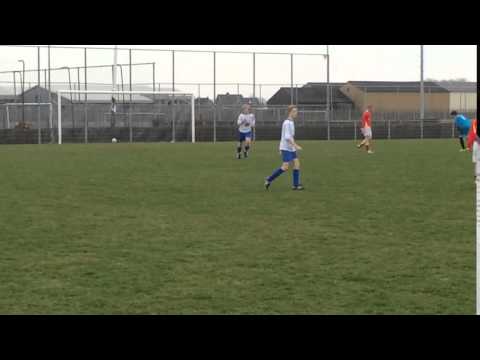 2-4-2016 't Goy C1 - Sporting 70 C1 goal Jurre