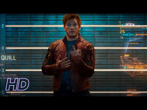 Star-Lord Middle Finger Scene - Guardians Of The Galaxy (2014) Movie Clip HD