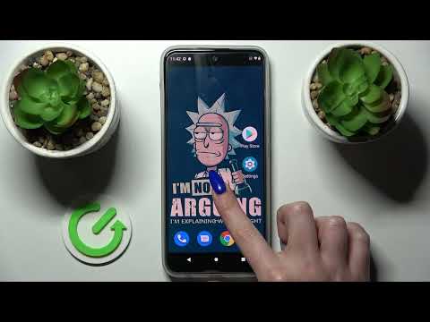 How to Change Icon Size on MOTOROLA G71 5G - Resize Icon