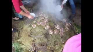preview picture of video 'CURANTO - Isla Mechuque, Chiloé (Febrero 2012)'