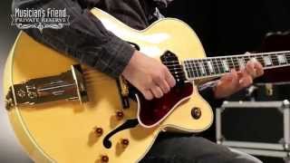 Video thumbnail for Gibson Custom L-5 CES Hollowbody Electric Guitar Antique Natural by Musician's Friend