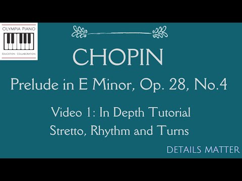 Stretto und knifflige Rhythmen in Chopins Präludium in e-Moll verstehen | Romantischer Stil erklärt