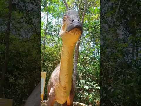 PARASSAUROLOFO Dinossauro no Genesis park em Guaraciaba do Norte Ceará