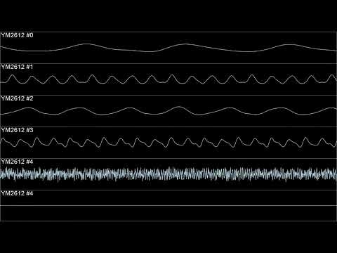 Ecco the dolphin - Time Travel (Stereo) - In Oscilloscope View!