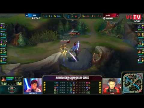 ZM vs APU [Playoff MDCS] 30-07-2016 Game 1