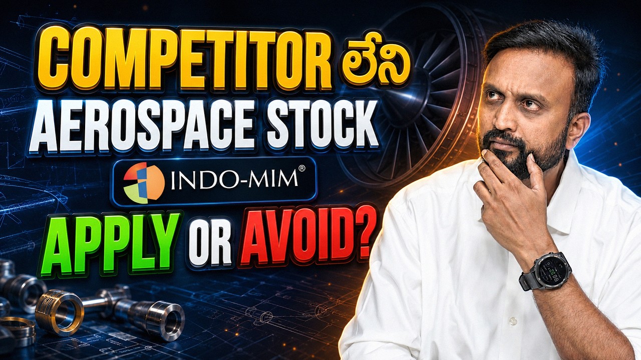 Competitor లేని Aerospace Stock INDO-MIM IPO — Apply OR Avoid?