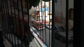 Incendio en la calle Altamira de San Vicente del Raspeig