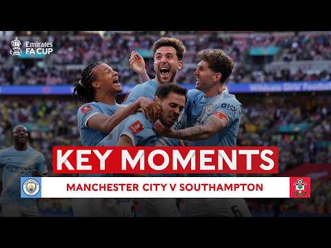 Manchester City v Southampton | Key Moments | Semi-Final | Emirates FA Cup 2025-26