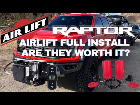 Airlift Install & Testing - Gen 3 Raptor - WORTH IT??