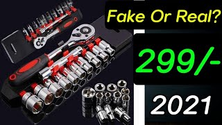Fake or Real?😵😵 aiwa 40pcs combination socket wrench set