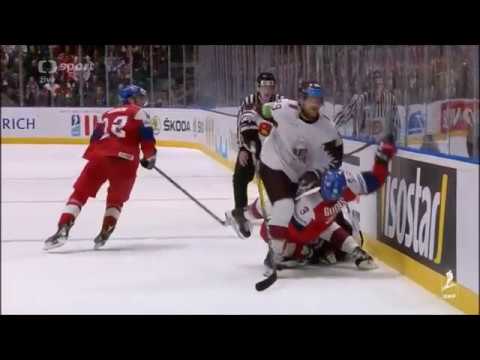 |IIHF 2019| Ralfs Freibergs Destroy Radko Gudas
