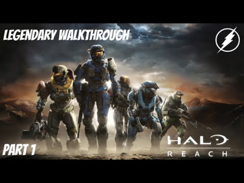HALO: REACH LEGENDARY WALKTHROUGH - NOBLE ACTUAL/WINTER CONTINGENCY PART 1