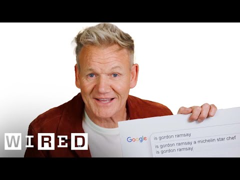 イギリス人シェフ、ゴードン・ラムゼイが最も検索された質問に答える | Autocomplete Interview | WIRED Japan (イギリス人シェフ、ゴードン・ラムゼイが最も検索された質問に答える | Autocomplete Interview | WIRED Japan)
