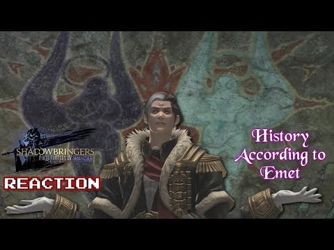 *SPOILERS* History According to Emet - Krimson KB Reacts - FFXIV Shadowbringers