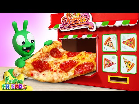 Pea Pea Wants To Get A Yummy Yummy Pizza 🍕 Pea Pea Friends