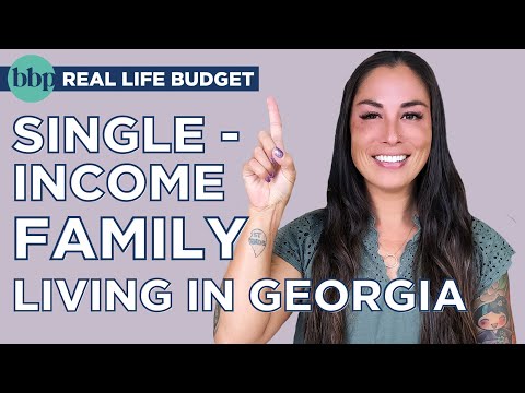 BBP REAL LIFE BUDGET | Stay-At-Home Mom + Single-Income Family