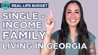 BBP REAL LIFE BUDGET | Stay-At-Home Mom + Single-Income Family