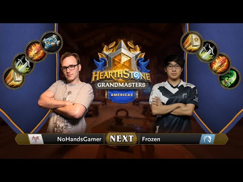 NoHandsGamer vs Fr0zen | 2021 Hearthstone Grandmasters Americas | Decider | Season 1 | Week 1