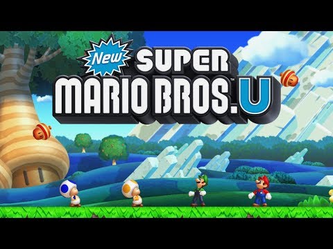 New Super Mario Bros. U - Full Game Walkthrough (All Star Coins & Secret Exits)