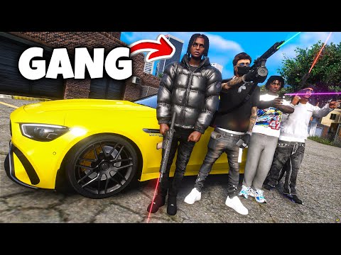I started my NEW GANG in GTA 5 RP..