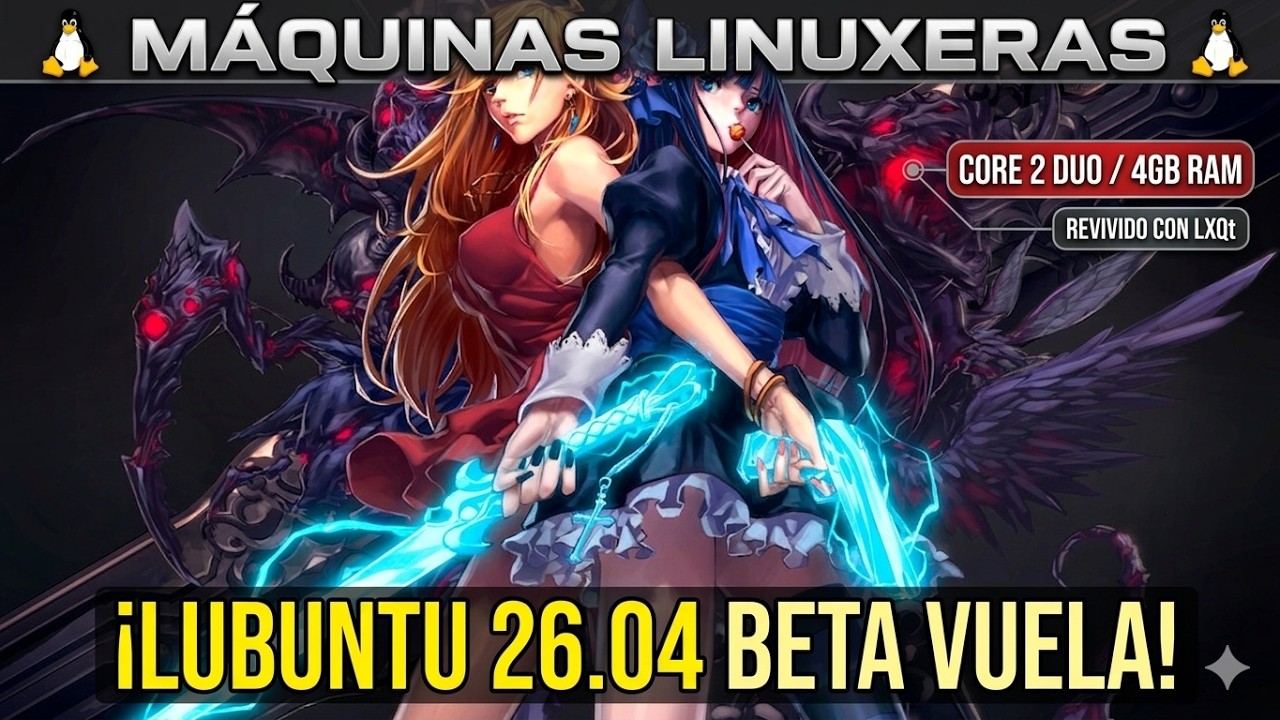 Lubuntu 26.04 Beta en Core 2 Duo: ¿Sigue siendo el REY de lo ligero?