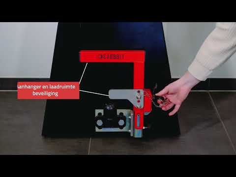 Carbolt 101 Achterdeur en Trekhaakbeveiliging