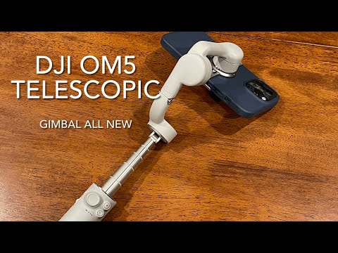 DJI OM5 Gimball setup and balance and sample video