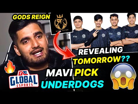 Toxic Mavi Choosing Agressive Underdogs😍👉GE Mavi Soon?🚀Gods Reign Lineup slot in VE Scrim GR Ninja😱😱