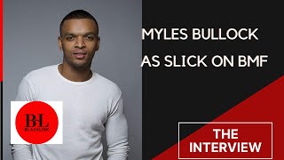 Myles Bullock plays Slick on BMF on StarZ video