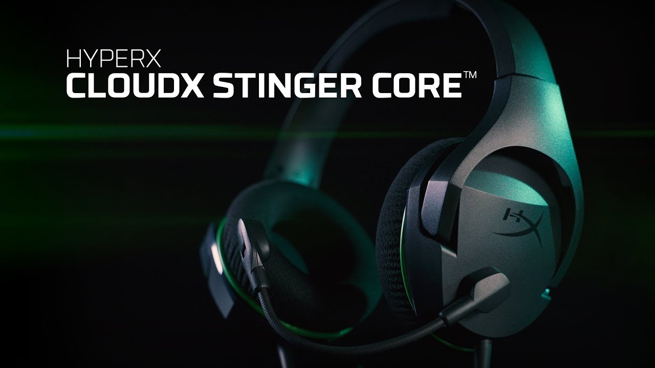 Гарнітура ігрова HyperX Cloud Stinger Core Xbox Licensed (HX-HSCSCX-BK) video preview