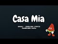 Ghali - Casa Mia ( English Lyrics ) | Sanremo 2024