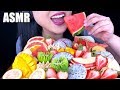 ASMR FRUIT PLATTER MIXED FRUITS No Talking EATING SOUNDS ASMR Phan
